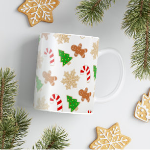 Weihnachtskekse Kaffeetasse