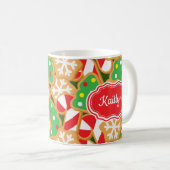 Weihnachtskekse Kaffeetasse (VorderseiteRechts)