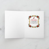 Weihnachtskekse Karte (Innenseite)