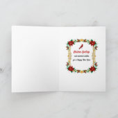 Weihnachtskekse Karte (Innenseite)