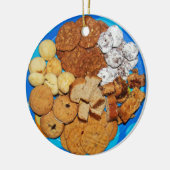 Weihnachtskekse Keramik Ornament (Links)
