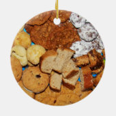 Weihnachtskekse Keramik Ornament (Hinten)