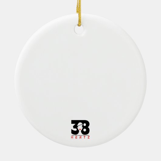 Weihnachtskekse Keramik Ornament (Hinten)