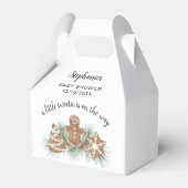 Weihnachtskekse Kinderdusche Geschenkschachtel (Vorderseite)