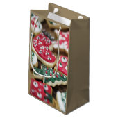 Weihnachtskekse Kleine Geschenktüte (Rückseite Schrägansicht)