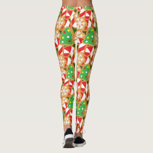 Weihnachtskekse Leggings (Rückseite)