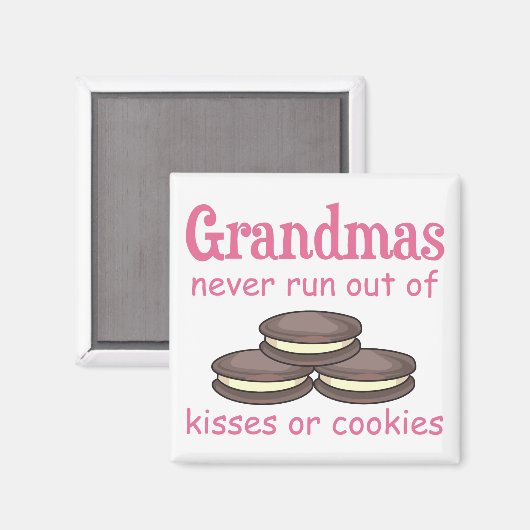 Weihnachtskekse Magnet (Vorderseite/Rückseite)