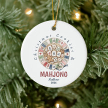 Weihnachtskekse & Mahjong Lustiger Urlaub