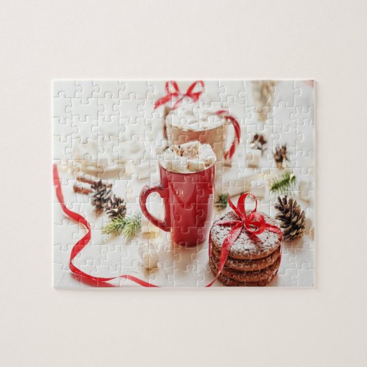 Weihnachtskekse & Marshmallow Jigsaw Puzzle (Horizontal)