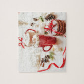 Weihnachtskekse & Marshmallow Jigsaw Puzzle (Vertikal)