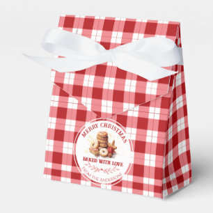 Weihnachtskekse mit Liebe gebacken Geschenkschachtel