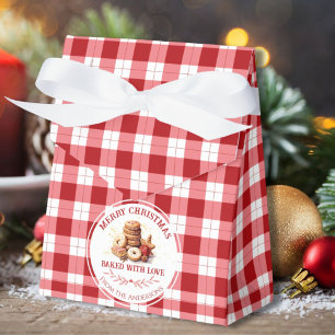 Weihnachtskekse mit Liebe gebacken Geschenkschachtel