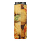 Weihnachtskekse mit Zuckersprinklen Thermosbecher (Rückseite)