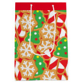 Weihnachtskekse Mittlere Geschenktüte (Rückseite)