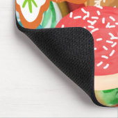 Weihnachtskekse Mousepad (Ecke)