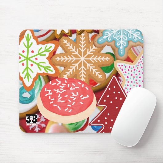 Weihnachtskekse Mousepad (Mit Mouse)