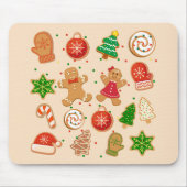 Weihnachtskekse Mousepad (Vorne)