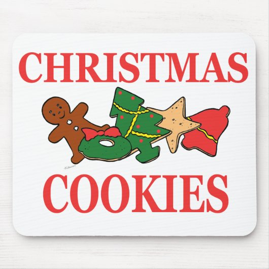Weihnachtskekse Mousepad (Vorne)