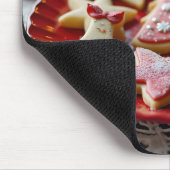Weihnachtskekse Mousepad (Ecke)