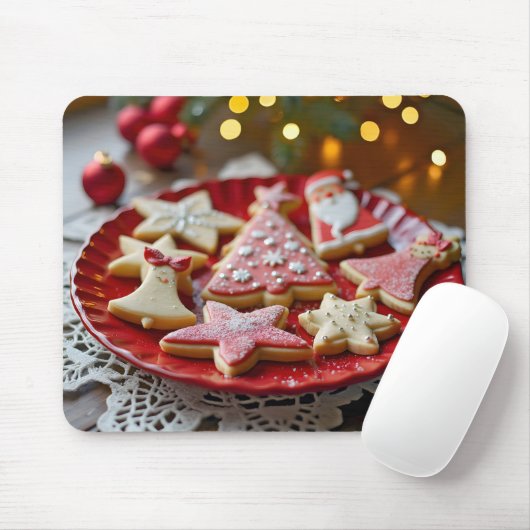 Weihnachtskekse Mousepad (Mit Mouse)