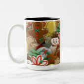 Weihnachtskekse Muster Tasse (Links)