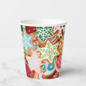 Weihnachtskekse Pappbecher (Rückseite)