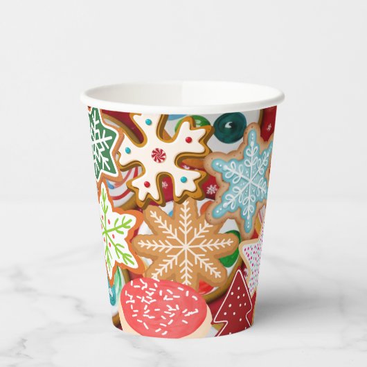 Weihnachtskekse Pappbecher (Links)