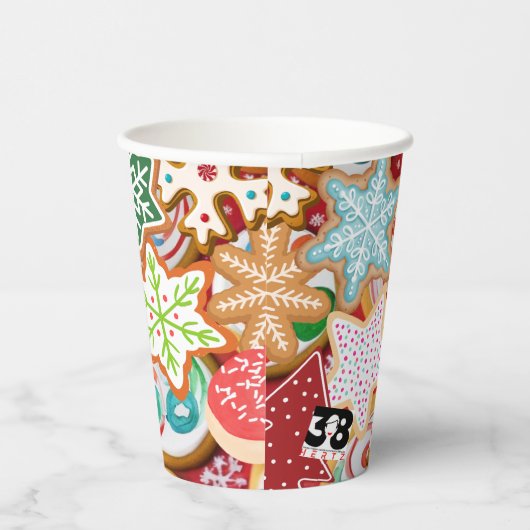 Weihnachtskekse Pappbecher (Rechts)