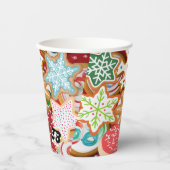 Weihnachtskekse Pappbecher (Vorderseite)