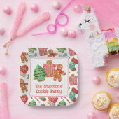 Weihnachtskekse Pappteller (Party)
