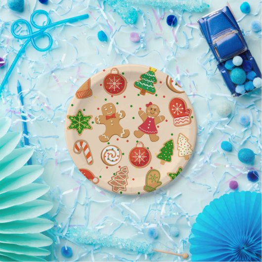 Weihnachtskekse Pappteller (Party)