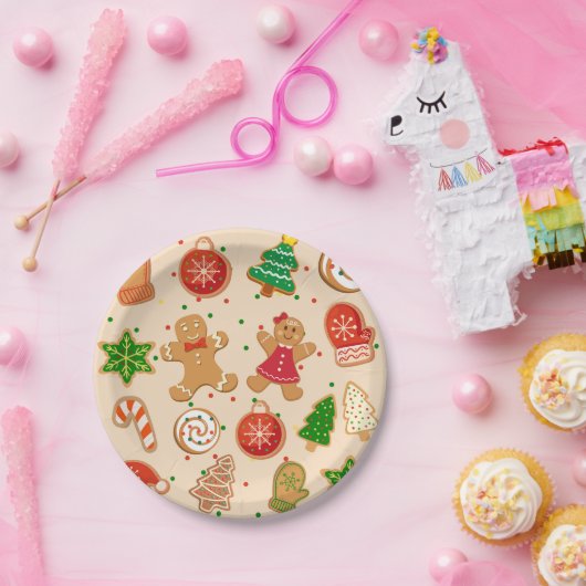 Weihnachtskekse Pappteller (Party)
