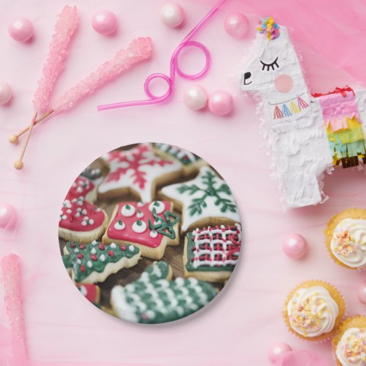 Weihnachtskekse Pappteller (Party)