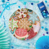 Weihnachtskekse Pappteller (Party)