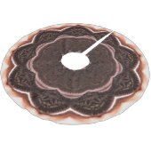 Weihnachtskekse Polyester Weihnachtsbaumdecke (Schrägansicht)
