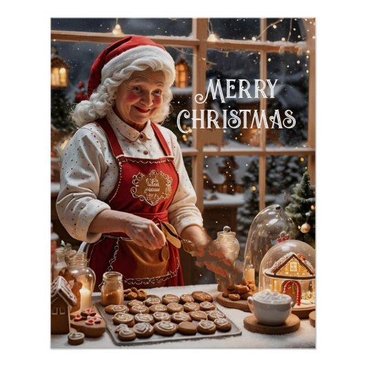 Weihnachtskekse Poster (Vorderseite)