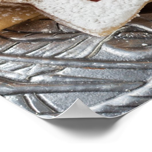 Weihnachtskekse Poster (Ecke)