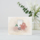 Weihnachtskekse Postkarte (Stehend Vorderseite)