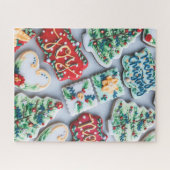 Weihnachtskekse Puzzle (Horizontal)