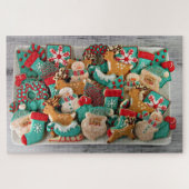 Weihnachtskekse Puzzle (Horizontal)