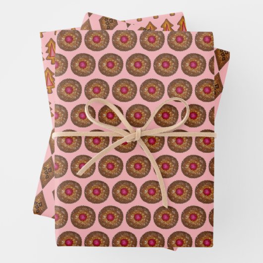 Weihnachtskekse Sandtort Tree Linzer Torte Geschenkpapier Set (Beispiel)