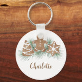 Weihnachtskekse Schlüsselanhänger (Vorderseite)