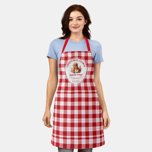 Weihnachtskekse Schürze (Getragen)