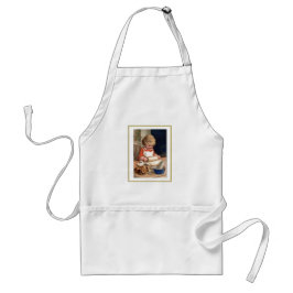 Weihnachtskekse Schürze backen
