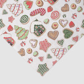 Weihnachtskekse Seidenpapier (Detail)