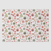 Weihnachtskekse Seidenpapier (Vorderseite)