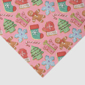 Weihnachtskekse Seidenpapier (Ausschnitt)