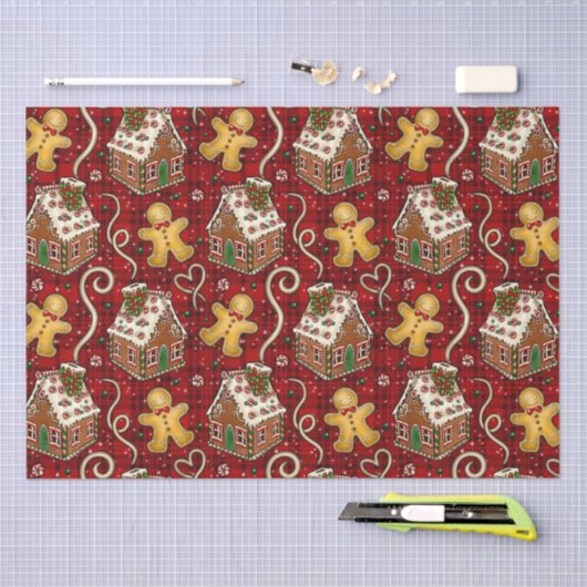 Weihnachtskekse Seidenpapier (Handwerk)