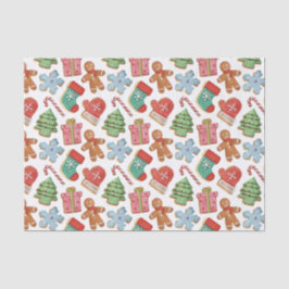 Weihnachtskekse Seidenpapier