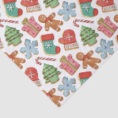 Weihnachtskekse Seidenpapier (Ausschnitt)